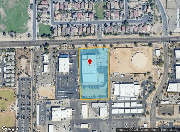 8009 W Olive Ave, Peoria, AZ Parcel Map