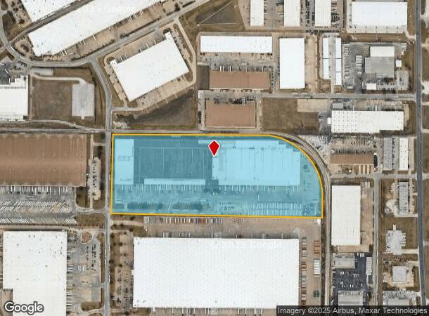 5200 Gold Spike Dr, Fort Worth, TX Parcel Map