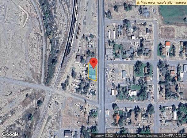  480 Ash St, Frannie, WY Parcel Map