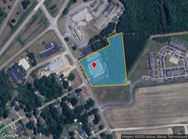 1319 S 4Th St, Hartsville, SC Parcel Map