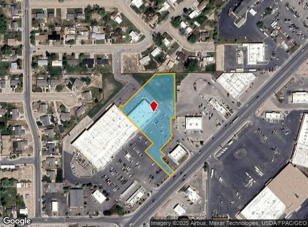  1168 W Highway 40, Vernal, UT Parcel Map