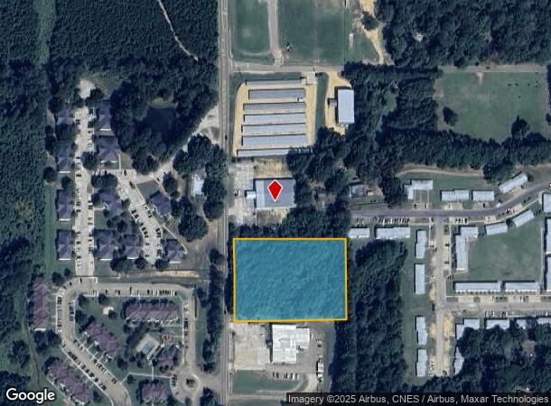1221 Parklane Rd, Mccomb, MS Parcel Map