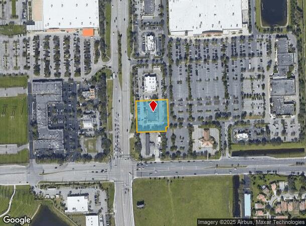 5840 S University Dr, Davie, FL Parcel Map