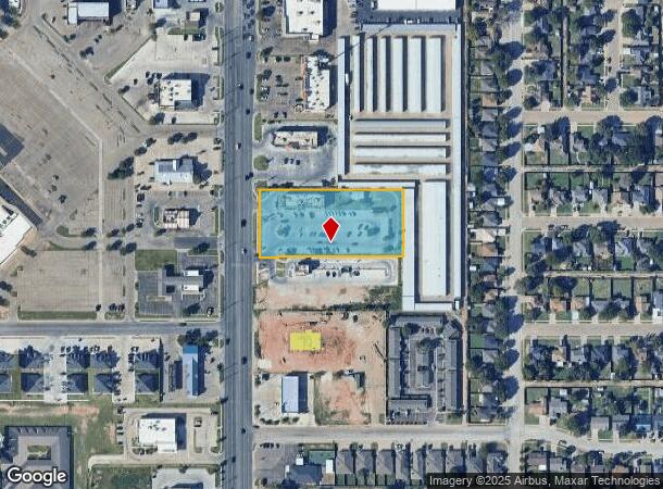  8301 University Ave, Lubbock, TX Parcel Map