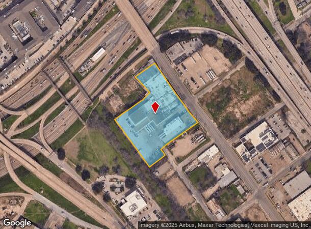  1601 S Good Latimer Expy, Dallas, TX Parcel Map