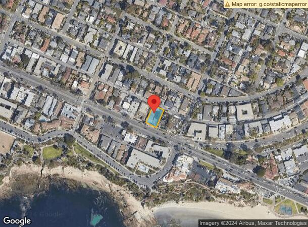  326 N Coast Hwy, Laguna Beach, CA Parcel Map