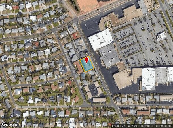  2525 N Oleander Ave, Daytona Beach, FL Parcel Map