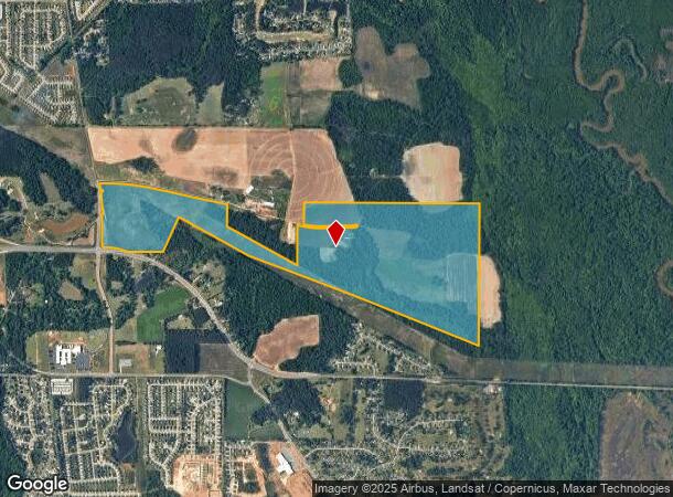 Cullen Rd, Bonaire, GA Parcel Map