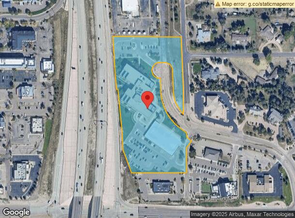  7150 Campus Dr, Colorado Springs, CO Parcel Map