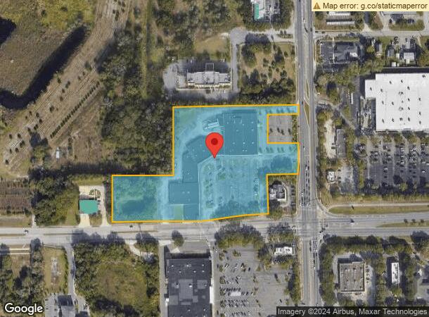  1544-1588 N Woodland Blvd, Deland, FL Parcel Map