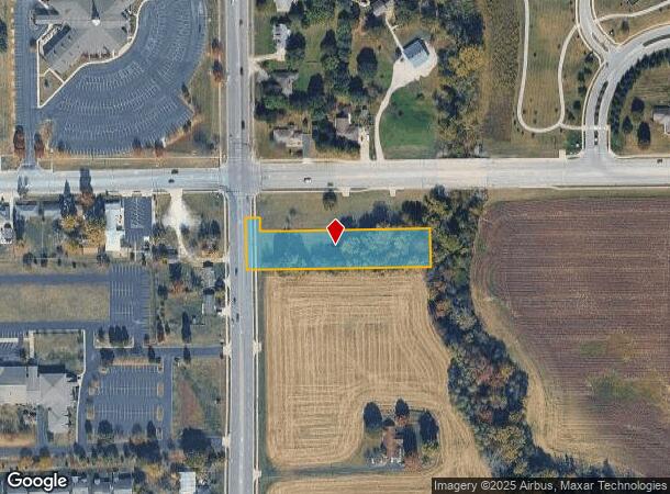 Road Row, Plainfield, IN Parcel Map