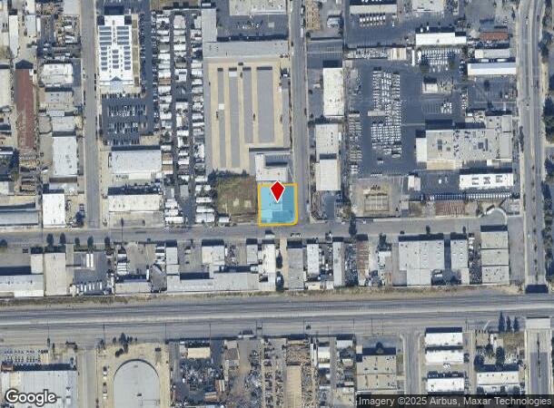  205 Hershey St, Pomona, CA Parcel Map