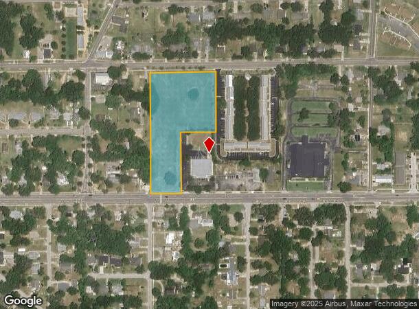  1309 E Orange Ave, Eustis, FL Parcel Map