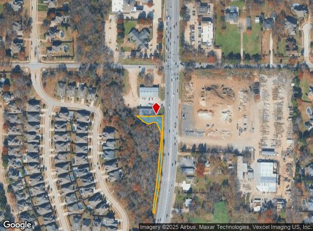 8869 Davis Blvd, Keller, TX Parcel Map
