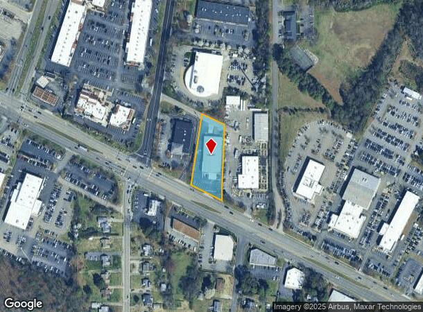 8818 W Broad St, Henrico, VA Parcel Map