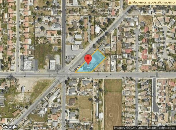  15542 San Bernardino Ave, Fontana, CA Parcel Map