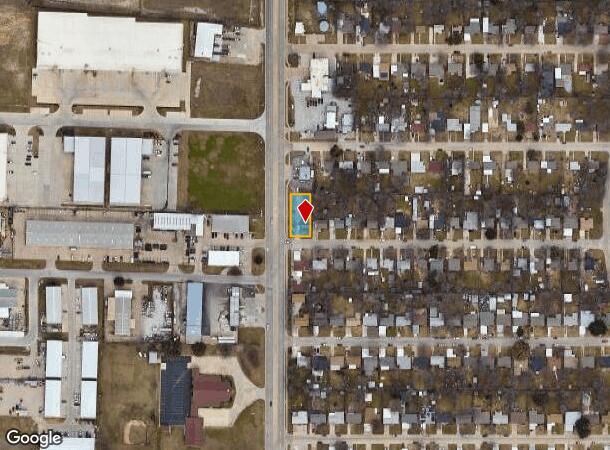  1601 Corrin Ave, Blue Mound, TX Parcel Map