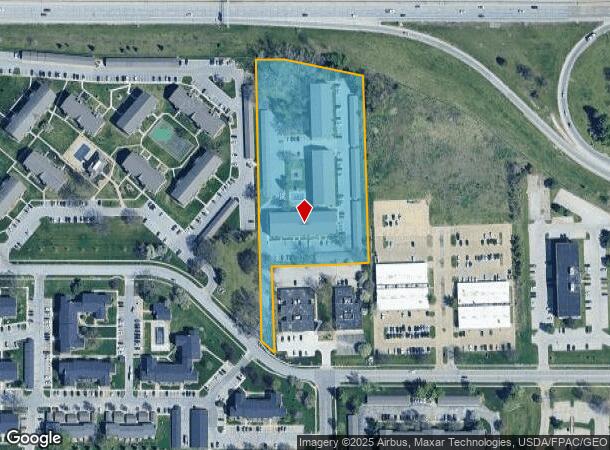 1155 Office Park Rd, West Des Moines, IA Parcel Map