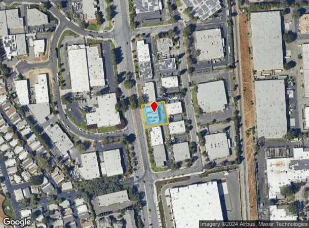  2160 Oakland Rd, San Jose, CA Parcel Map