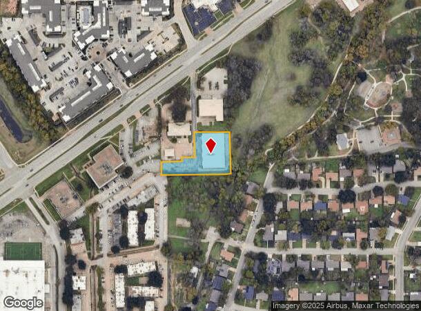  831 W Euless Blvd, Euless, TX Parcel Map