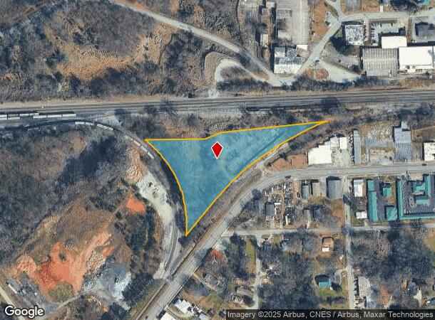  500 W Currahee St, Toccoa, GA Parcel Map
