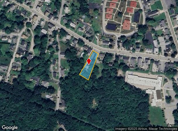  411 Chapel St, Harrisville, RI Parcel Map