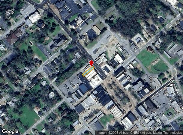 107 N Main St, Abbeville, SC Parcel Map