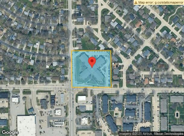  1502 E Florida Ave, Urbana, IL Parcel Map