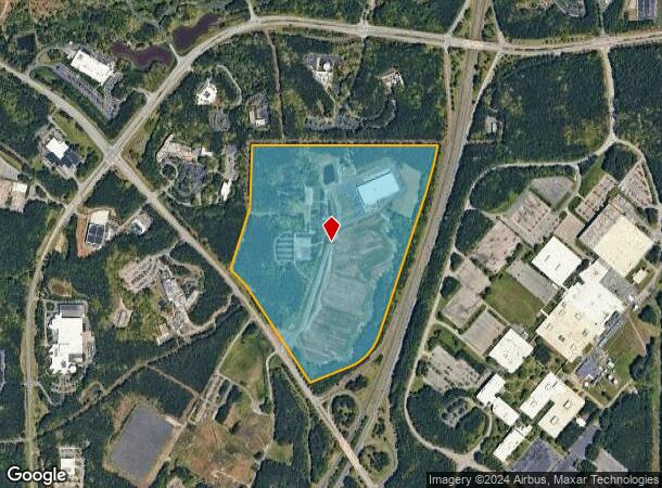  3029 Cornwallis Rd, Durham, NC Parcel Map