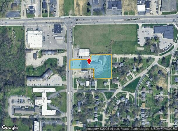 1122 N Byrne Rd, Toledo, OH Parcel Map