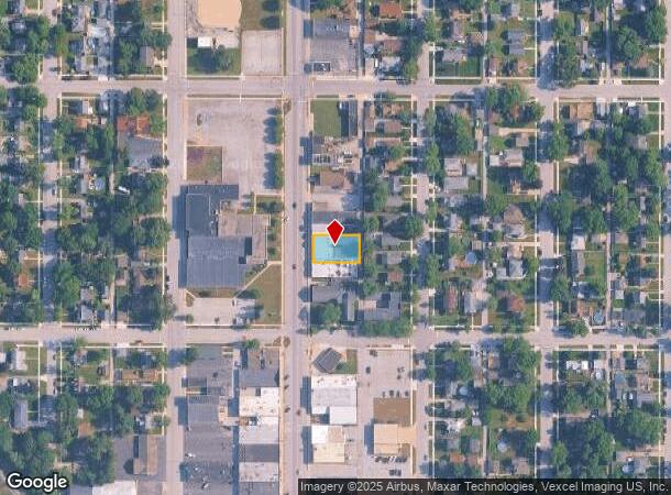 215 N Broad St, Griffith, IN Parcel Map