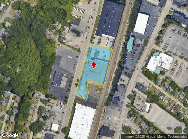  1206 Jefferson Blvd, Warwick, RI Parcel Map