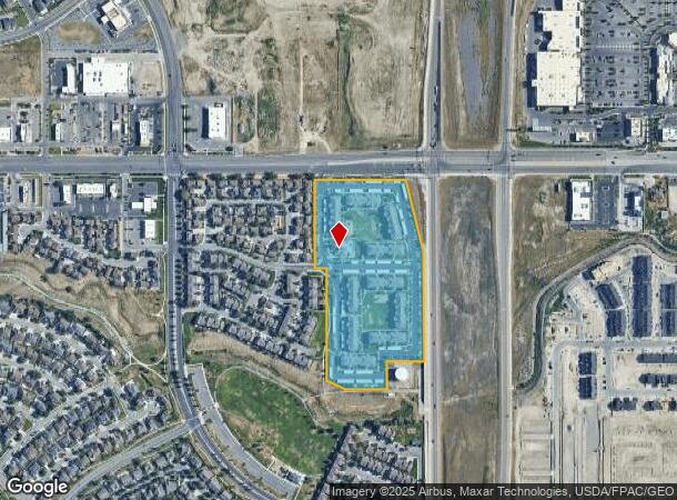 13469 S Dragonfly Ln, Riverton, UT Parcel Map