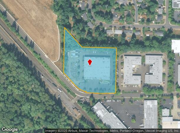  7555 Sw Tech Center Dr, Portland, OR Parcel Map