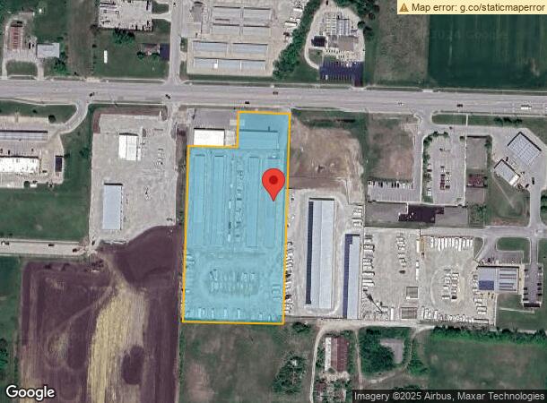  711 E Walnut St, Raymore, MO Parcel Map