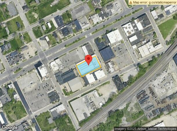  6545 Saint Antoine St, Detroit, MI Parcel Map