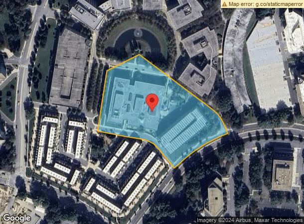  6555 Rock Spring Dr, Bethesda, MD Parcel Map