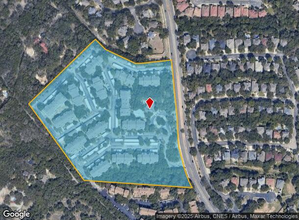 1540 W Bitters Rd, San Antonio, TX Parcel Map