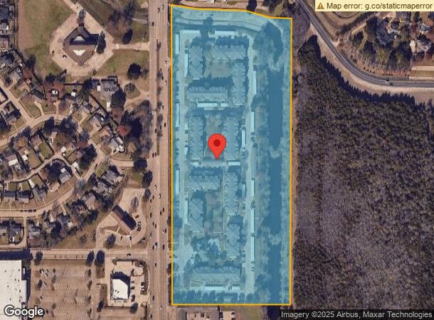  2200 N Belt Line Rd, Mesquite, TX Parcel Map