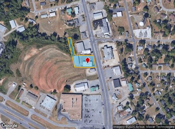 1305 S Brundidge St, Troy, AL Parcel Map