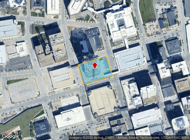  801 Grand Ave, Des Moines, IA Parcel Map