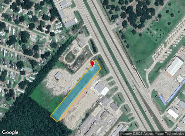  3077 Highway 69 N, Nederland, TX Parcel Map