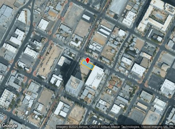 801 S Casino Center Blvd, Las Vegas, NV Parcel Map