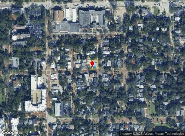  813 E Washington St, Orlando, FL Parcel Map