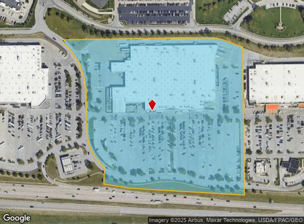  12850 L St, Omaha, NE Parcel Map