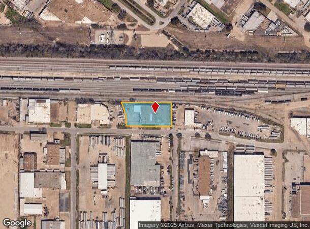  3711 Halifax St, Dallas, TX Parcel Map