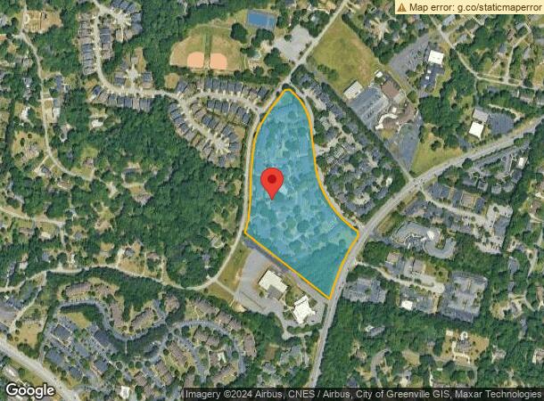  1175 Haywood Rd, Greenville, SC Parcel Map