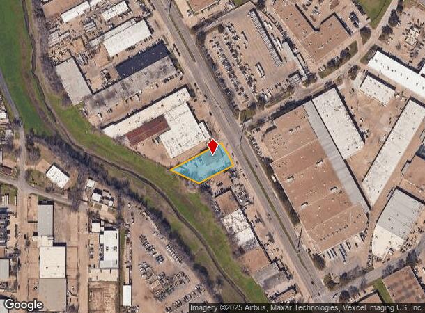 2755 Irving Blvd, Dallas, TX Parcel Map