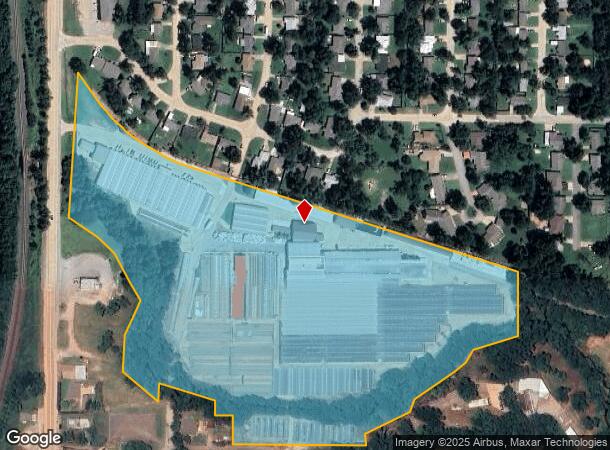 1100 N Broad St, Guthrie, OK Parcel Map