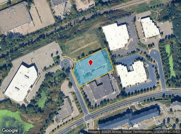  8185 Upland Cir, Chanhassen, MN Parcel Map